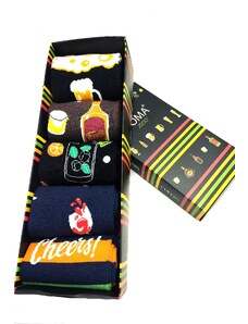 OEM Gift Box Unisex Κάλτσες “Cheers” (5 Pack)