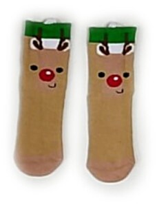OEM Βρεφικές Κάλτσες Tres Chic X-Mas “Rudolph”