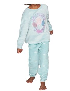 Παιδική Πιτζάμα Κορίτσι MUYDEMI “Cotton Candy” Soft Fleece-Φροτέ