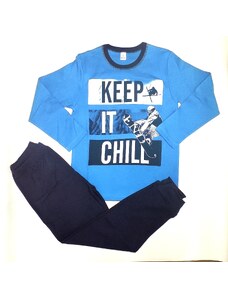 Εφηβική Πιτζάμα Tres Chic Αγόρι “Keep It Chill”
