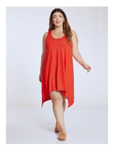Celestino Ασύμμετρο φόρεμα κοκκινο για Γυναίκα