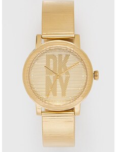 Ρολόι DKNY χρώμα: χρυσαφί