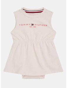 Ανοιχτό ροζ φόρεμα κοριτσιών Tommy Hilfiger - Κορίτσια
