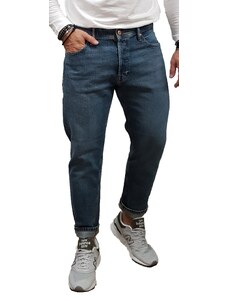 Jack&Jones - 12244894 - Jji Frank Jj Original SBD 513 - Blue Denim - παντελόνι Jeans CROPPED FIT