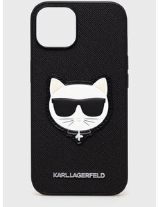 Θήκη κινητού Karl Lagerfeld Iphone 14 6,1" χρώμα: μαύρο