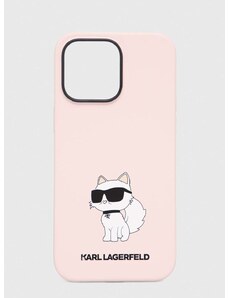 Θήκη κινητού Karl Lagerfeld iPhone 14 Pro Max 6,7'' χρώμα: ροζ