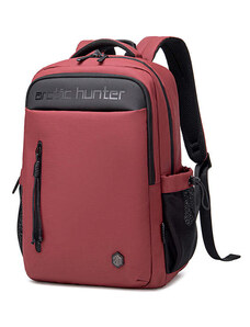 ARCTIC HUNTER τσάντα πλάτης B00534 με θήκη laptop 15.6", 21L, κόκκινη