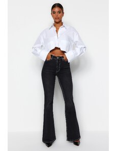 Γυναικείο τζιν παντελόνι Trendyol High waist