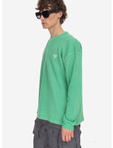 Guess U.S.A. Βαμβακερό πουλόβερ Guess χρώμα: πράσινο F30