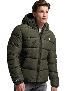 SUPERDRY HOODED SPORTS PUFFER JACKET ΑΝΔΡIKO M5011827A-1IP