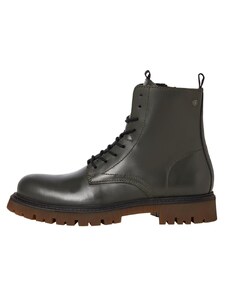 Jack&Jones - 12241131 - Jfw Dixon Leather Boot SN - Dark Olive - Μποτάκι Ανδρικό