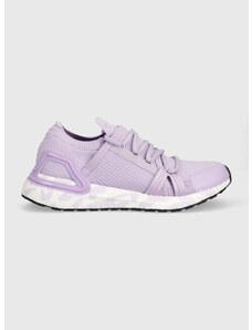 Παπούτσια για τρέξιμο adidas by Stella McCartney Ultraboost 20 χρώμα: μοβ F30