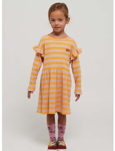 Παιδικό φόρεμα Bobo Choses χρώμα: κίτρινο