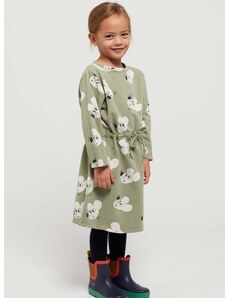Παιδικό φόρεμα Bobo Choses χρώμα: πράσινο
