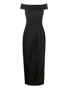 RALPH LAUREN Φορεμα Polished Crepe Gown 253863508001 black