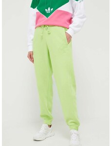 Παντελόνι φόρμας adidas χρώμα: πράσινο