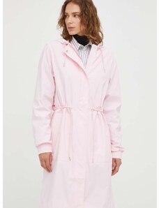 Αδιάβροχο Rains 18550 Jackets χρώμα: ροζ