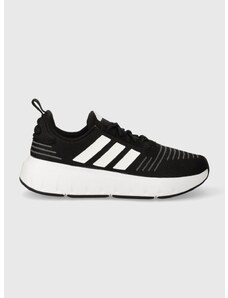 Παιδικά αθλητικά παπούτσια adidas SWIFT RUN23 J χρώμα: μαύρο