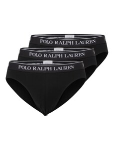 Polo Ralph Lauren Σλιπ μαύρο / λευκό