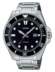 CASIO Collection MDV-107D-1A1VEF Silver Stainless Steel Bracelet