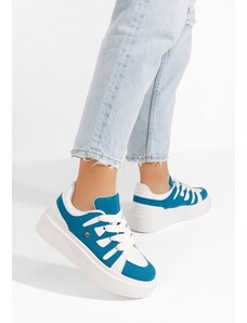 Zapatos Sneakers με πλατφόρμα Cassatia μπλε