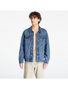 Ανδρικά denim jacket Levi's Relaxed Fit Trucker Jacket Med Indigo - Worn In