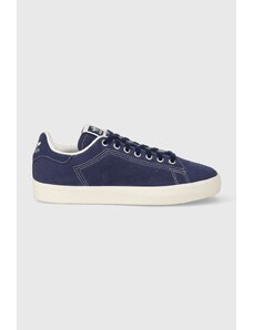 Σουέτ αθλητικά παπούτσια adidas Originals STAN SMITH χρώμα: ναυτικό μπλε