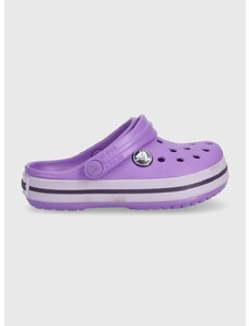 Παιδικές παντόφλες Crocs 204537 χρώμα: μοβ