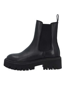 Δερμάτινες μπότες τσέλσι Bianco BIAGARBI γυναικείες, χρώμα: μαύρο, 11300022