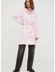 Αδιάβροχο μπουφάν Rains 18130 Jackets χρώμα: ροζ
