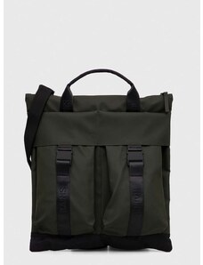 Τσάντα Rains 14360 Tote Bags χρώμα: πράσινο