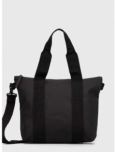 Τσάντα Rains 14180 Tote Bags χρώμα: μαύρο