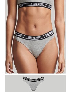 Σλιπ 'Organic Cotton Multi Logo Bikini Briefs' SUPERDRY
