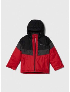 Παιδικό μπουφάν για σκι Columbia χρώμα: κόκκινο