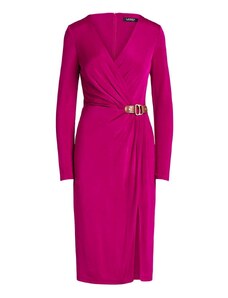 RALPH LAUREN Φορεμα Str Matte Jersey-Coctail W/Trim 253919794002 purple agate