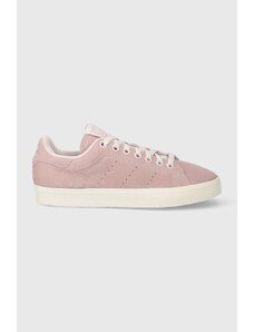 Δερμάτινα αθλητικά παπούτσια adidas Originals Stan Smith CS χρώμα: ροζ IG0345