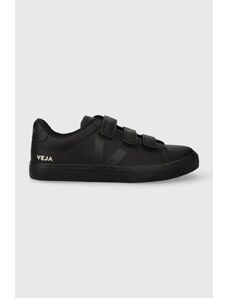 Δερμάτινα αθλητικά παπούτσια Veja Recife χρώμα: μαύρο RC0502955