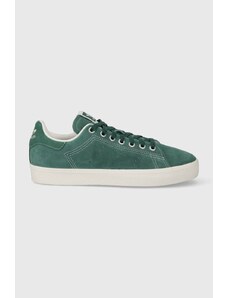 Σουέτ αθλητικά παπούτσια adidas Originals Stan Smith CS χρώμα: πράσινο ID2045