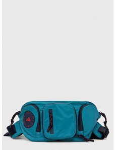 Τσάντα φάκελος adidas by Stella McCartney χρώμα: τιρκουάζ