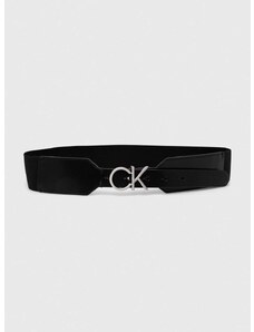Ζώνη Calvin Klein χρώμα: μαύρο
