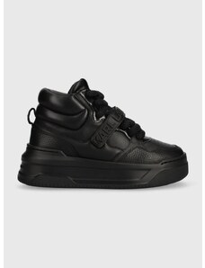 Δερμάτινα αθλητικά παπούτσια Karl Lagerfeld KREW MAX KC χρώμα: μαύρο, KL63350 F3KL63350