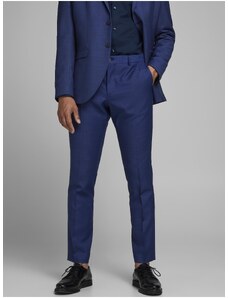 Blue Suit Slim Fit Παντελόνι με Πρόσμιξη Wool Jack &; Jones Solaris