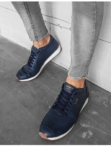 DStreet Ανδρικά παπούτσια σε σκούρο μπλε χρώμα
