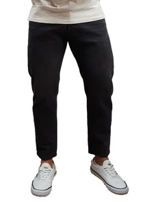 Jack&Jones - 12244892 - Jji Frank Jj Original Cropped SBD 511 - Black Denim - παντελόνι Jeans CROPPED FIT