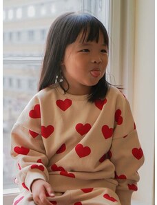Παιδική μπλούζα Konges Sløjd χρώμα: κόκκινο
