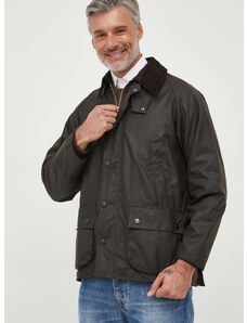 Βαμβακερό σακάκι Barbour Classic Bedale Wax Jacket χρώμα: καφέ MWX0010 F30