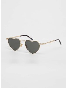 Γυαλιά ηλίου Saint Laurent χρώμα: χρυσαφί