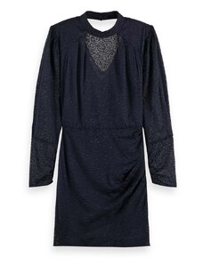 MAISON SCOTCH Φορεμα Mock Neck Mini With Open Back Detail 173382 SC0002 night