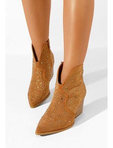 Zapatos Γυναικεία Μποτάκια Cowboy Grace ταμπά