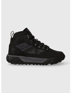 Δερμάτινες μπότες πεζοπορίας Timberland GS Motion 6 Mid F/L WP χρώμα: μαύρο, TB0A5XRG0151 F3TB0A5XRG0151